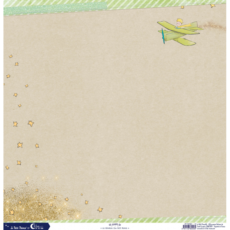 Papier imprimé Le Petit Prince - LPP-PAP03