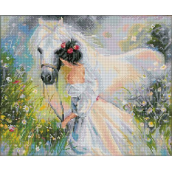 KIT BRODERIE DIAMANT SQUARES - FIELD OF DREAMS