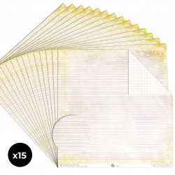 Papier Recto / Verso - 30.5cm x 31.5cm - 250g/M2 - BL-029