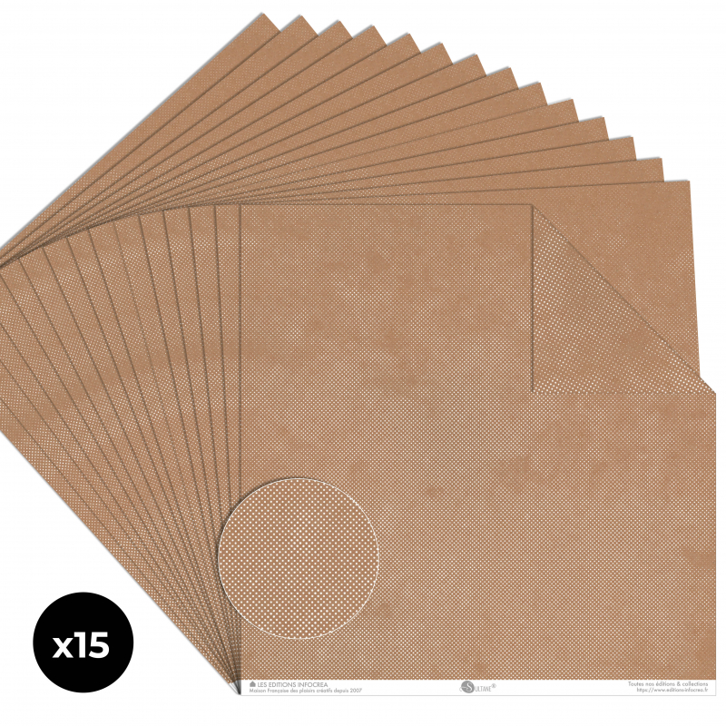 Papier Recto / Verso - 30.5cm x 31.5cm - 250g/M2 - BL-107