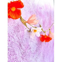 Kit Art Floral "Guirlande décorative" - Farandole de cosmos